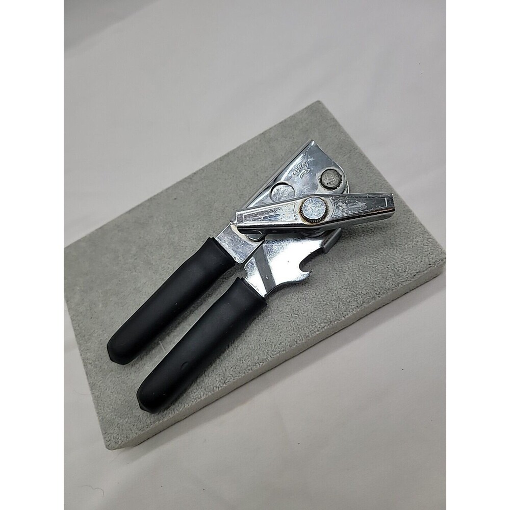 Vintage Swingaway Can Opener - Vintage  Black Handle Model 407
